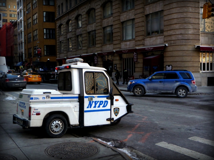 Attention, la NYPD a des Triporter...