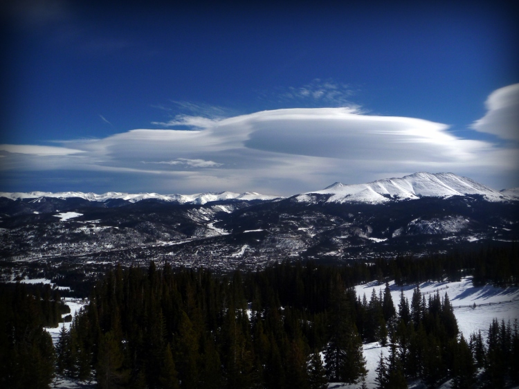 Gros nuage à Breck.