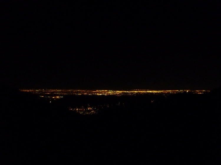 Denver by night.